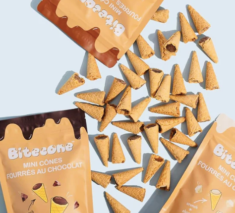 Bitecone Cônes chocolat au lait (un sachet)