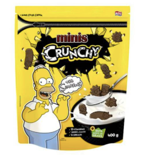 Mini Crunchy - Les Simpson (Un sachet)