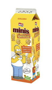 Biscuits Mini Simpson Golden (un sachet)