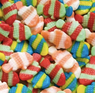 Poissons Colorés 100g (Haribo)